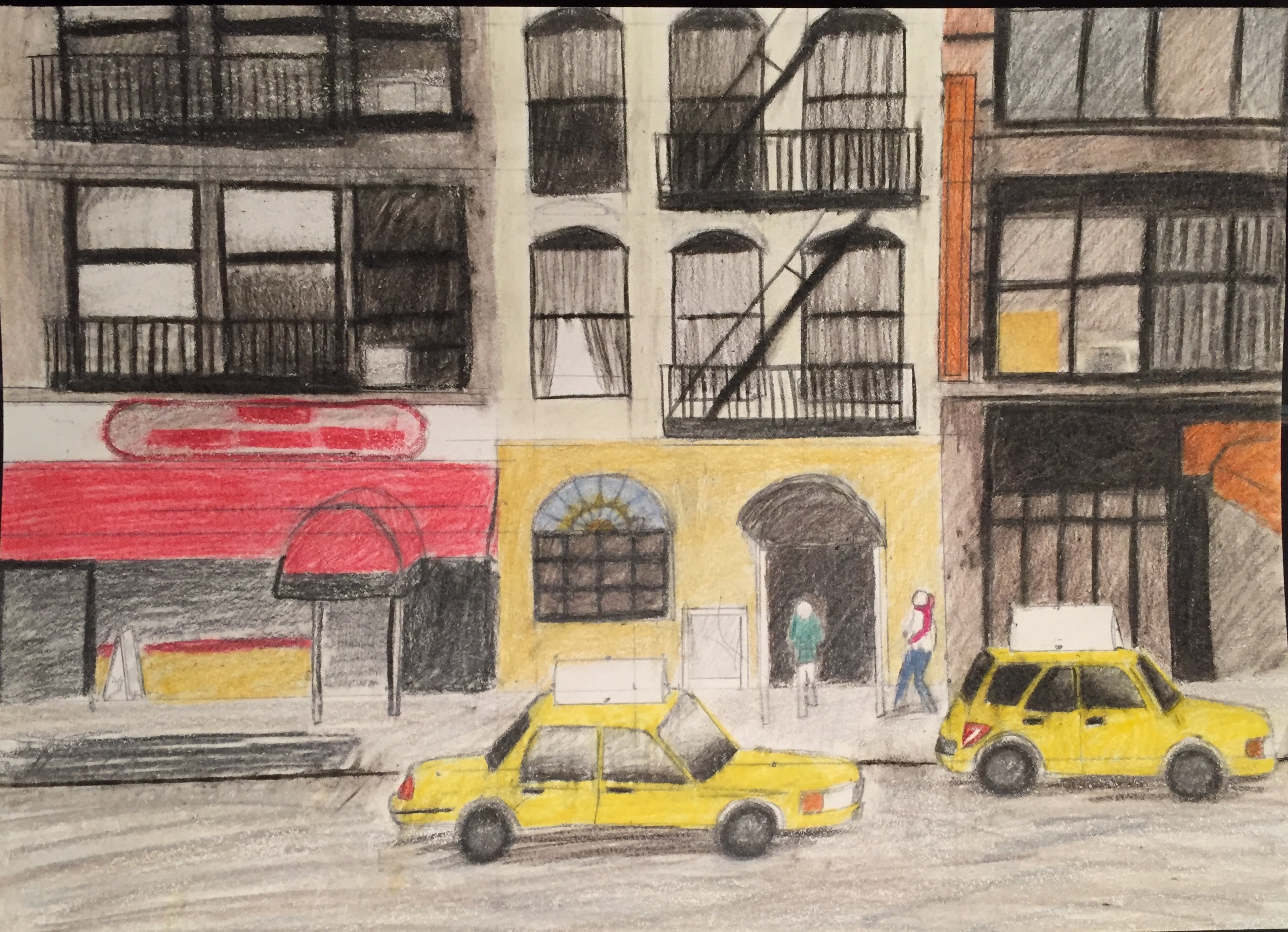 View Image Details Sophie - NYC Street Scene